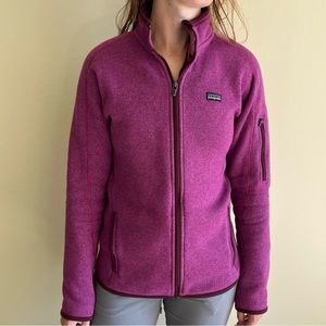 Patagonia Vintage Magenta Better Sweater Full Zip
